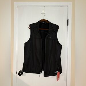 Black Softshell Vest by Northface